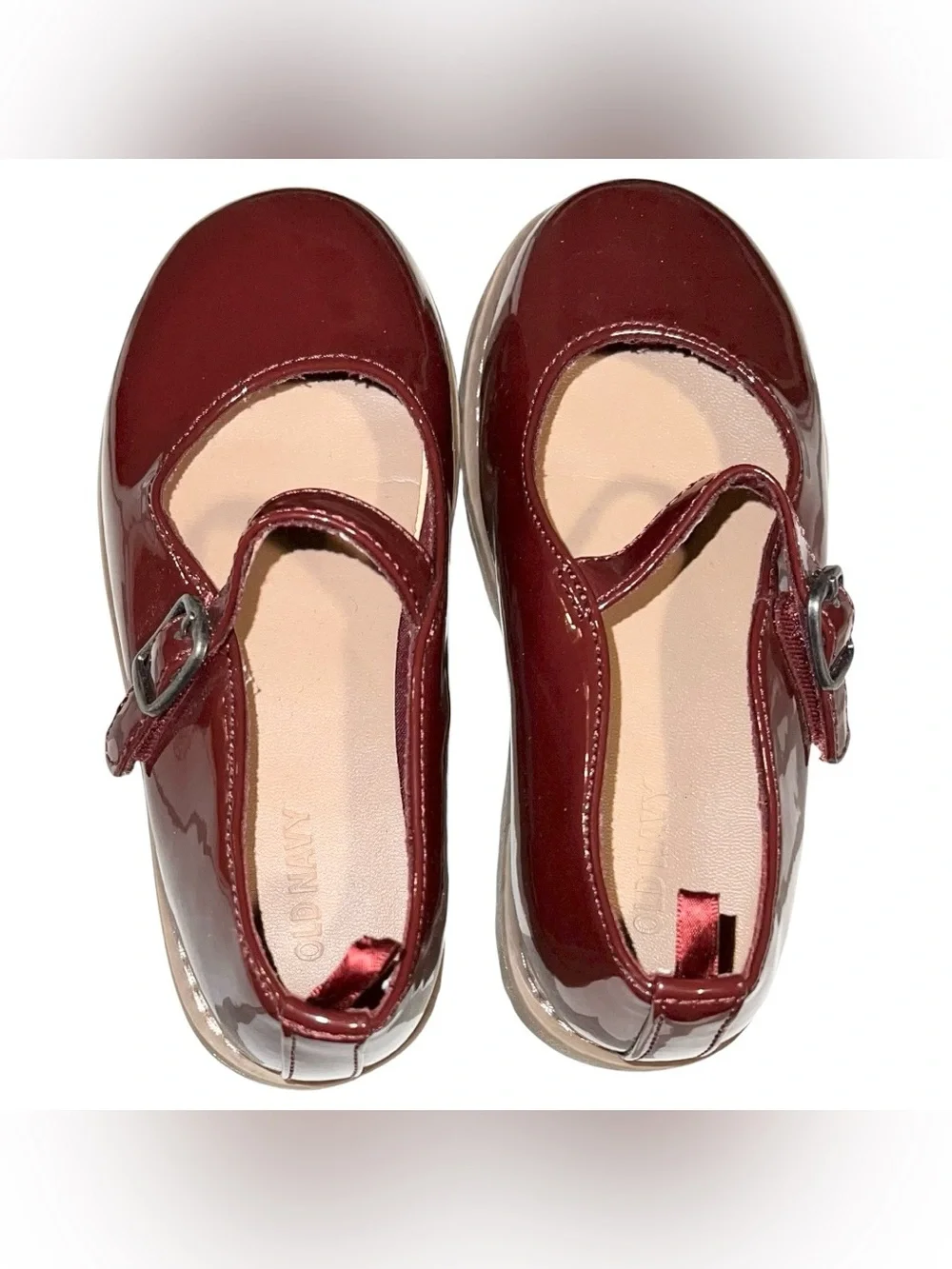 Old Navy Dress Shoes Girls Size 11 Burgundy